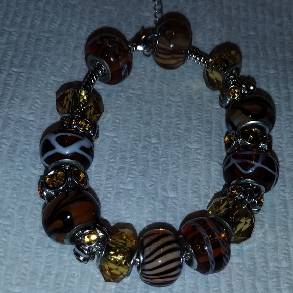 Pandora style spinner charm bracelet - Picture 10 of 16